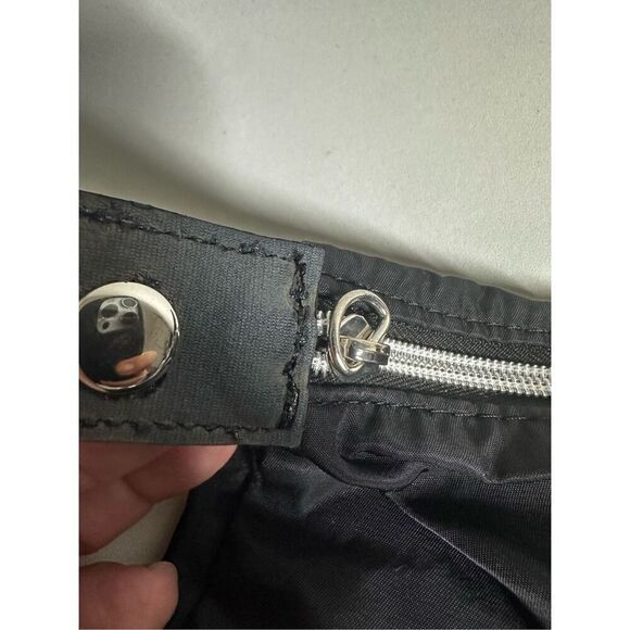 Victoria's Secret Fashion Show London 2014 Carry Tote Duffle Bag Black Silver - Picture 3 of 9